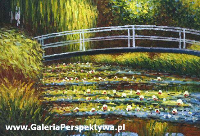 Japoski mostek - Claude Monet