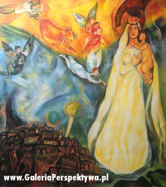 Madonna wsi - Marc Chagall