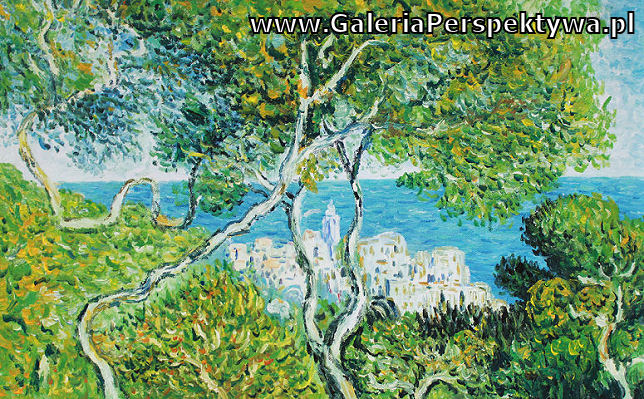 Krajobraz w Bordighera - Claude Monet