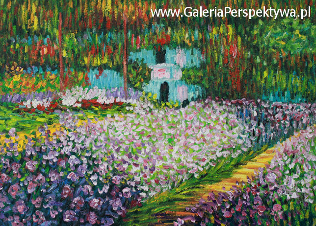 Ogrd artysty w Giverny - Claude Monet