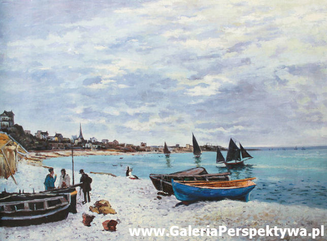 Plaa w Sainte - Claude Monet