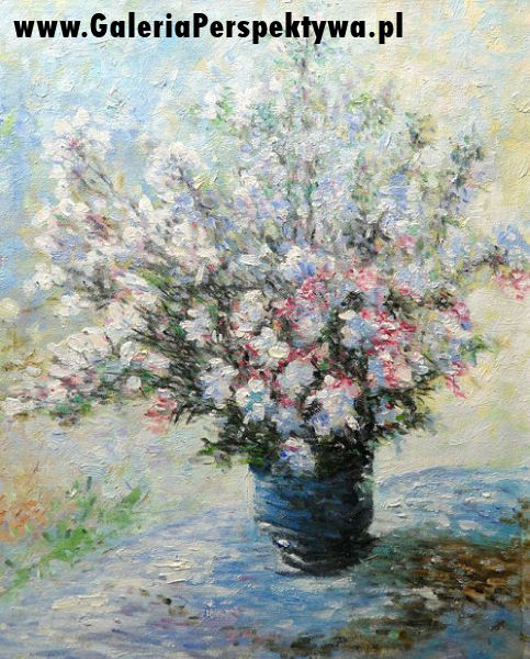 Wazon z kwiatami - Claude Monet